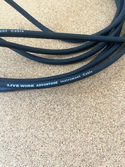 Neutrik NC3MX to 6.25 mm Cable Black 20 feet long Instrument Cable