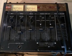 Realistic Stereo DJ Mixer Vtg 32-1200B Tested Working See Desc 90s Radio Shack