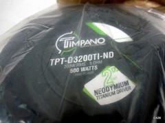 Timpano Audio TPT-D3200TI-ND 2″ Titanium Compression Driver 8 Ohm 4-Bolt