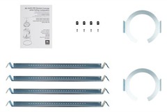 10) JBL Control 414C/T 4″ Commercial 70v Ceiling Speakers+Crown Amp 4 Restaurant