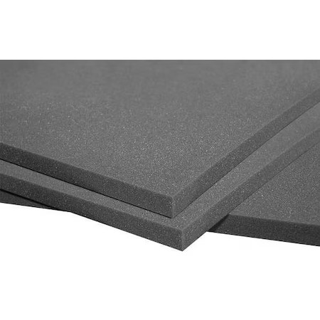 Auralex Acoustics Platsheet Acoustic Foam, High-Density Foam, 24 In W, 4 Ft L,