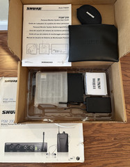 Shure PSM 200 Wireless Personal Monitor System – In ear monitors with receiver