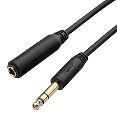 1/4 Extension Cable 10 ft, Headphone Extension Cable Quarter inch TRS 10 feet