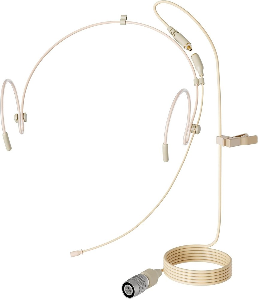 K Professional Headset Headworn Earhook Microphone MIC-J 071S Compatible with A