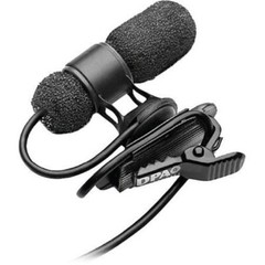 DPA Microphones 4080-DC-D-B00 Miniature Cardioid lavalier Mic Omnidirectional