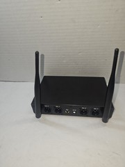 4-Channel Wireless Microphone System, UHF Compact Cordless Mic Set w/ 4×10