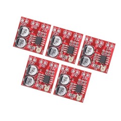 5Pcs Electret Microphone Amplifier Module Adjustable Gain LM386 20‑200x DC4V‑12V