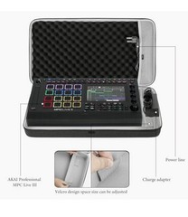 Professional Hard Case for Akai MPC Live III with Custom Foam and Handle