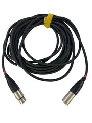 Amphenol Low Noise Balanced 20ft Microphone Cable Male XLR to Female XLR