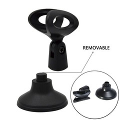 Lightweight Adjustable Mic Stand for Secure Desktop Use – Perfect for Creatives