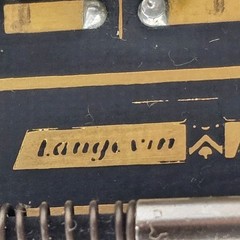 1970 Langevin 10067 Passive Filter | CBS Studios NYC Provenance | Signed Service