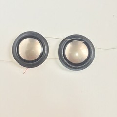 2 AFT Titanium Tweeter Diaphragm For KEF Hi-End R100, R300, R700, R900 1″ VCL 4Ω