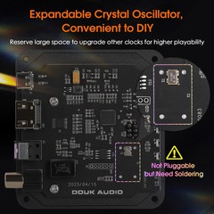Douk Audio U2 PRO USB to SPDIF Converter DDC XMOS XU316 DSD512 PCM 768kHz