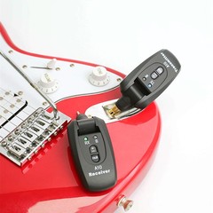 For Guitar Wireless Transmitter & Receiver Set 2.4GHz 24Bit 48KHz No Latency