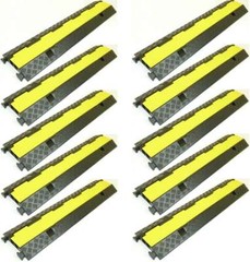 10x 2 channel cable bridge eco cable duct rubber bridge cable protector cable protection
