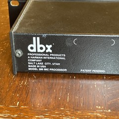 DBX 286 Microphone Processor – Untested, Assumed For Parts/Repair