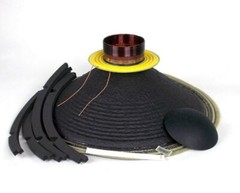 18 Sound R10M600 Re-Cone Kit For 10M600 Very High Output 400W Mid-Range Speaker.