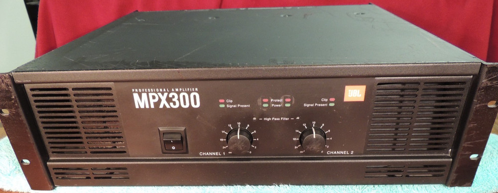 JBL MPX 300 Professional Power Amplifier 300WPC @ 4-ohms A/B type AWESOME RANGE!