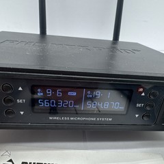 Phenyx Pro Put-71 Wireless Microphone System, Dual Wireless Mics READ