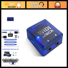 Bluetooth MIDI Interface – Ultra Low 3ms Latency, TRS/DIN, Power via USB-C