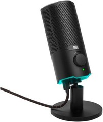 JBL Quantum Stream Dual-Pattern USB Microphone for Streaming Recording Gaming