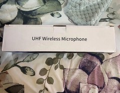 Bietrun Wireless Microphone, UHF Metal Dynamic Handheld Karaoke Mic black NEW