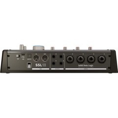 Solid State Logic SSL 12 Audio Interface Bundle w/ Headphones, MIDI & XLR Cable