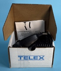 TELEX US600EL DYNAMIC PTT HAND MIC, NOISE CANCELLING |010-9008363
