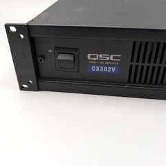 QSC CX302V 300W 70V Power Amplifier Rackmount 2-Channel Made In USA Pro Audio