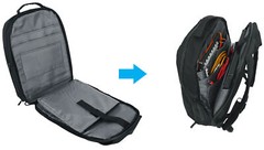 Rockville DJBP24 Rugged DJ Compact Backpack with 11 Compartments/Fits 17″ Laptop