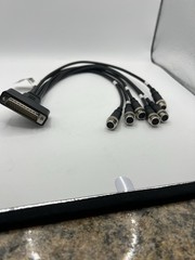 DB25 to XLR 6-Pin FEMale 6-Channel Analog Breakout Cable 3ECAV426ET56436