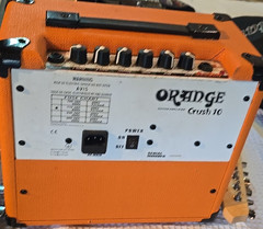 Beginner Electric Guitar Bundle Orange Amp DigiTech RP Danelectro Pedals Bag