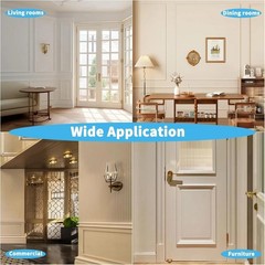 Elegant Oak Pre-Cut Wainscoting Panel Set – Quick Install for Stunning Interiors