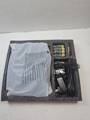 4-Channel Wireless Microphone System, UHF Compact Cordless Mic Set w/ 4×10