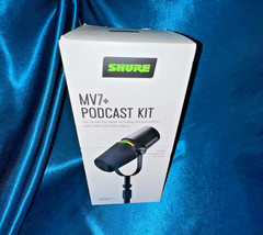 Shure MV7+ Podcast Kit Microphone with Desktop Stand – For Apple – MV7+-K-BNDL