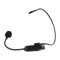 Portable PA System Wireless Microphone Headset Convenient for Outdoor Use