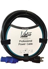 Virtue Professional Powercon A To Edison Male 10’ Extension Cable