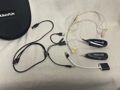 Kimafun KM-G120 2.4G Wireless Ear Monitor System, Transmitter/Receiver working