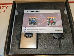 Alvoxcon Wireless Headset Lavalier Microphone System TG210 UHF 3.5mm NEW