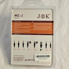J K Professional Headset Headworn Microphone, specifically model MIC-J 071S.