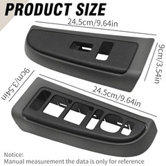 89045129 Window Switch Bezel Cover, Replacement for Chevy Avalanche 1500 2500