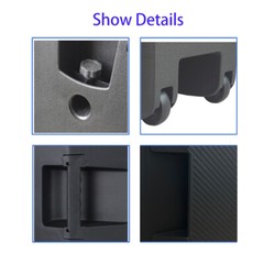15″ Powered Active PA Speaker TWS Audio Bluetooth Speaker Loudspeaker US Seller