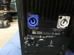 Meyer Sound UP Junior Powered Loudspeaker QTY 2 w/Power Cords, Pelican 1640 Case