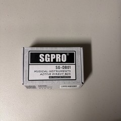SGPRO SG-DB01 Active Direct Box,Recording Signal DI Box for Musical Instruments