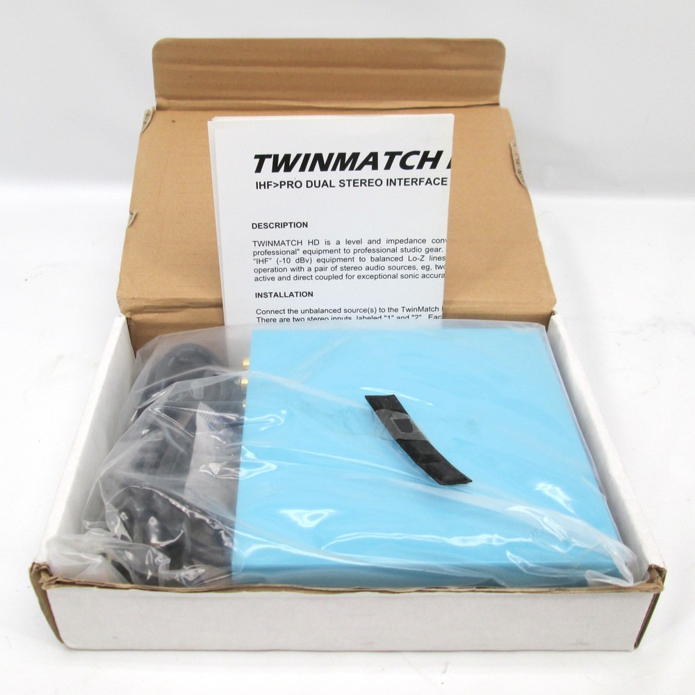 NEW Henry Engineering TwinMatch HD 4-Ch Dual Stereo Level & Impedance Interface