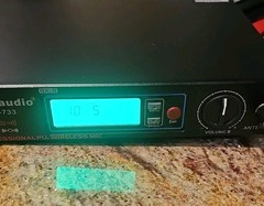NO MICROPHONES GTD Audio 2×800 Channel UHF Diversity Wireless Mic System 733H