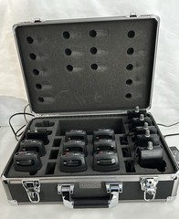 Listen Technologies Model LA-311 Charging Case (8X) LR-400-126,(6X) Hearing Loop