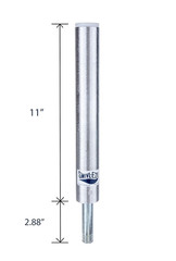 Attwood SP-2114 Lock’N-Pin ¾-Inch Pin Post, 11 Inches Tall, 1.5-Inch Diameter, B