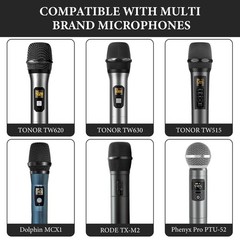 Geekria Microphone Hard Shell Travel Case (Black)