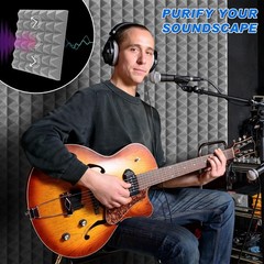 Soundproof Foam Acoustic Foam Panel Noise Cancelling for Home Office Studio Wall